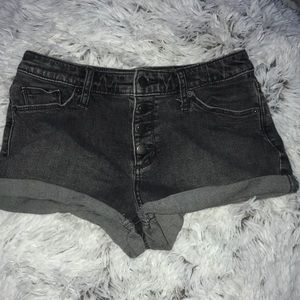 jean shorts high waisted
